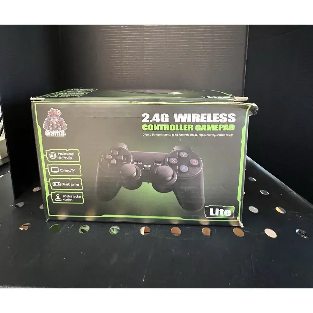 4K Ultra HD Game Stick Lite - Retro Video Game Player w/ Wireless Controllers